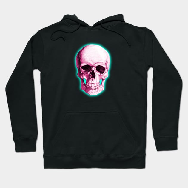 Fluorescent Skull Hoodie by SoCalErich